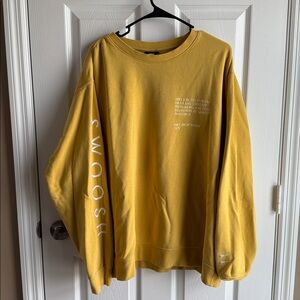 Nike Golden Sweatshirt with White Accents